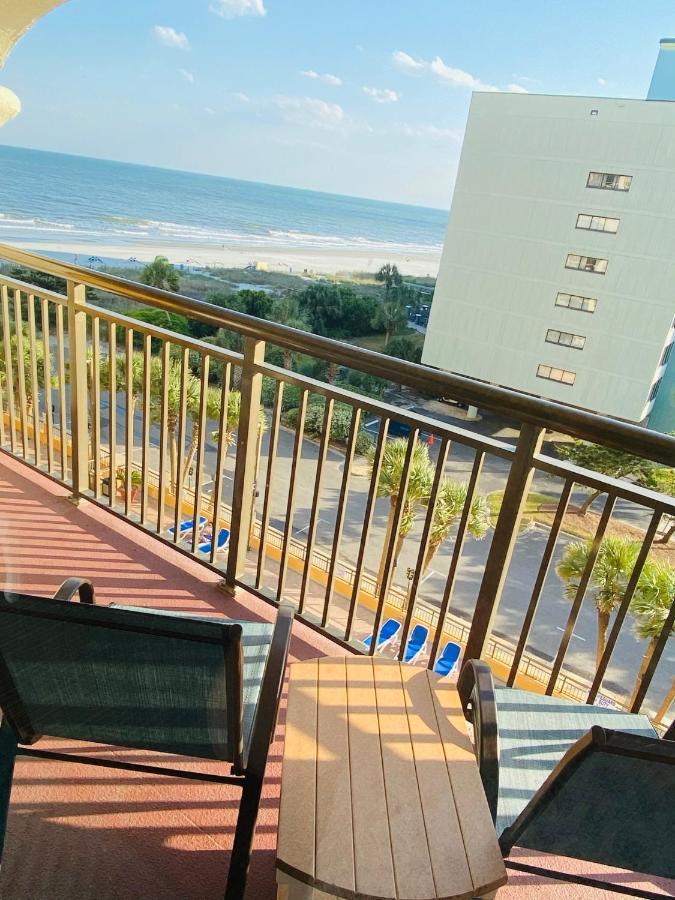 Azure Bliss Oceanfront Condo Sleeps 6 Myrtle Beach Dış mekan fotoğraf