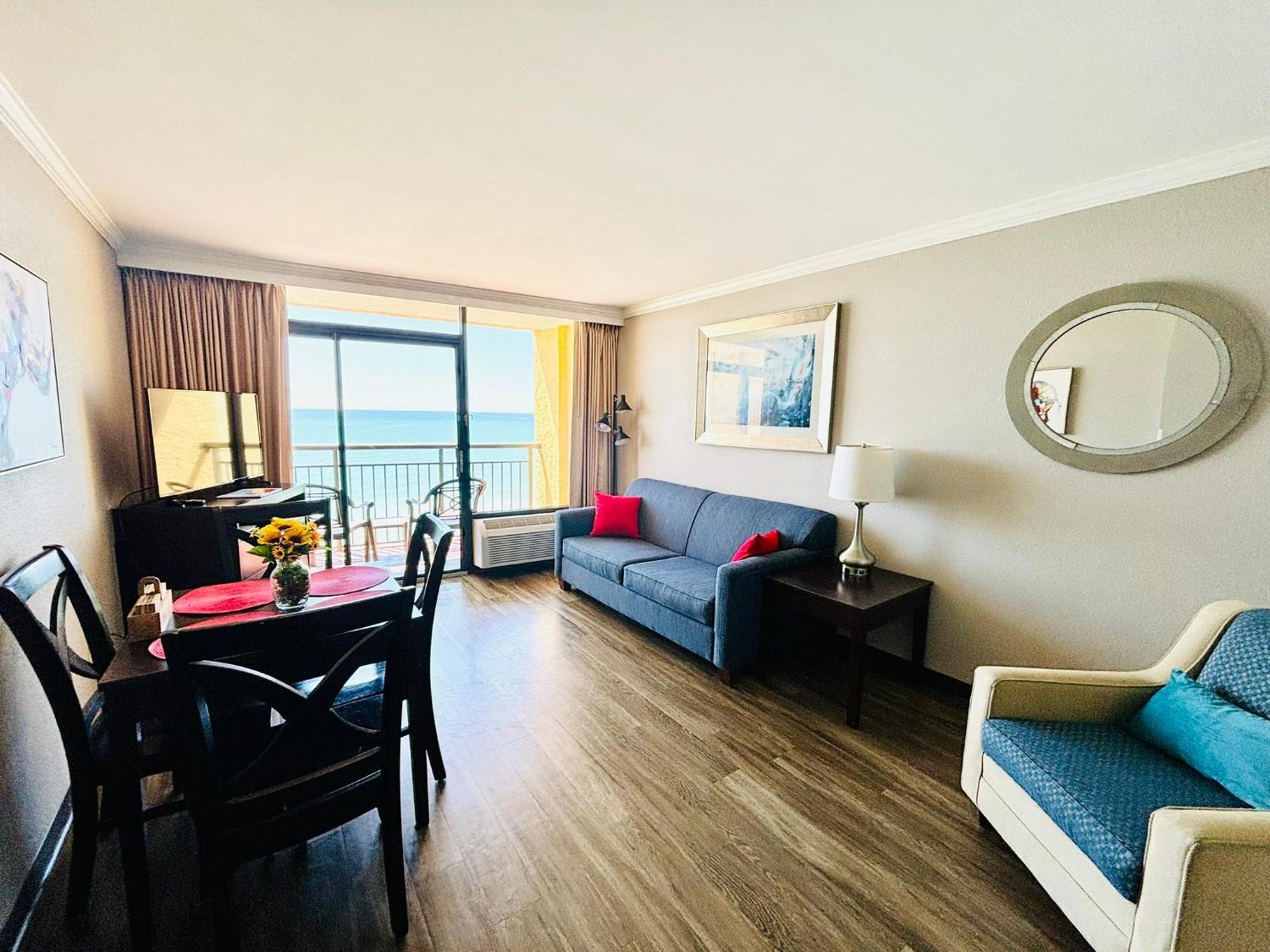Azure Bliss Oceanfront Condo Sleeps 6 Myrtle Beach Dış mekan fotoğraf