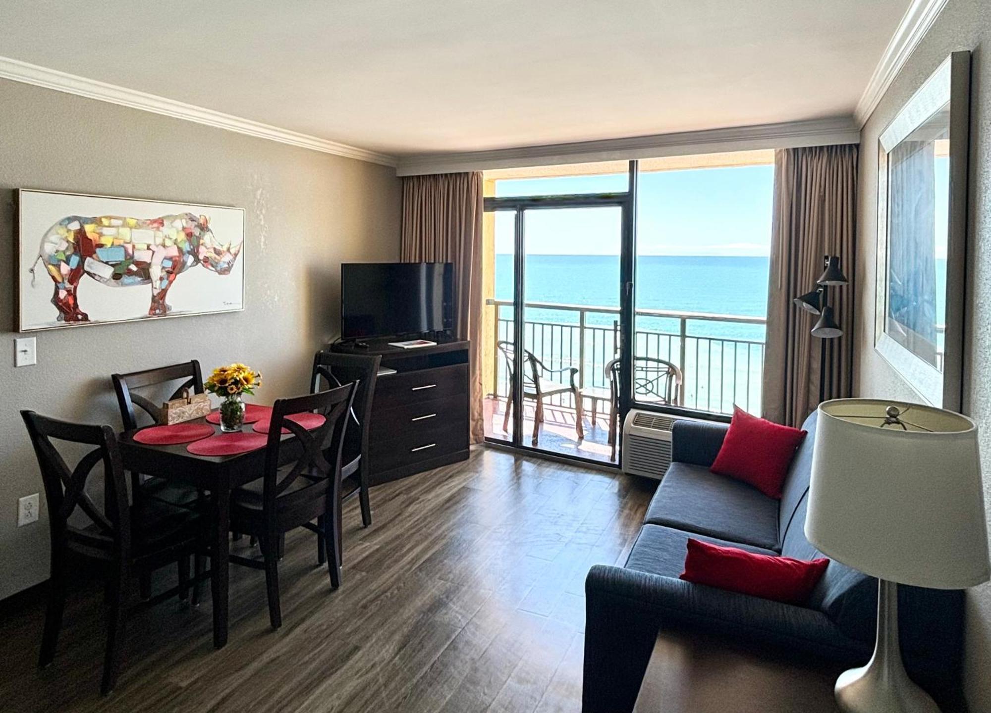 Azure Bliss Oceanfront Condo Sleeps 6 Myrtle Beach Dış mekan fotoğraf