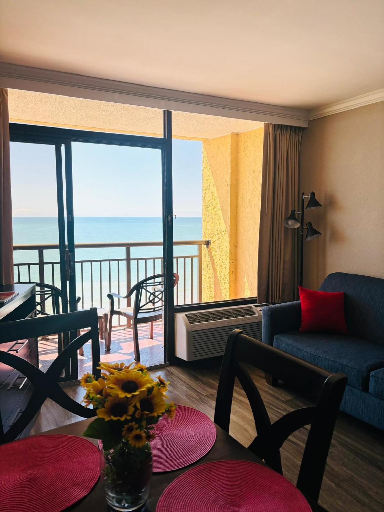 Azure Bliss Oceanfront Condo Sleeps 6 Myrtle Beach Dış mekan fotoğraf